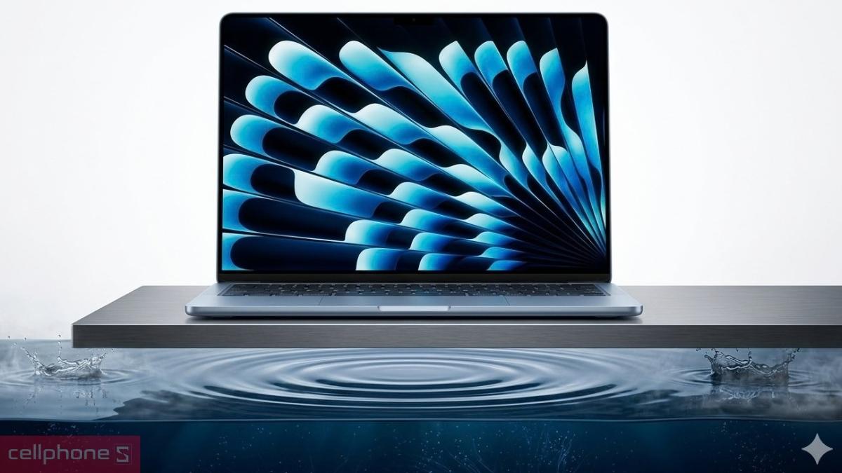 Lớp Nano AF kháng nước dán màn hình Macbook Air 13 (M2/M3/M4/M5) JRC chống chói cao cấp