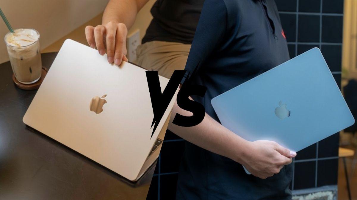 Bảng so sánh MacBook Air 13 inch M5 10 CPU 10 GPU 32GB 512GB 2026 sạc 70W với đời trước