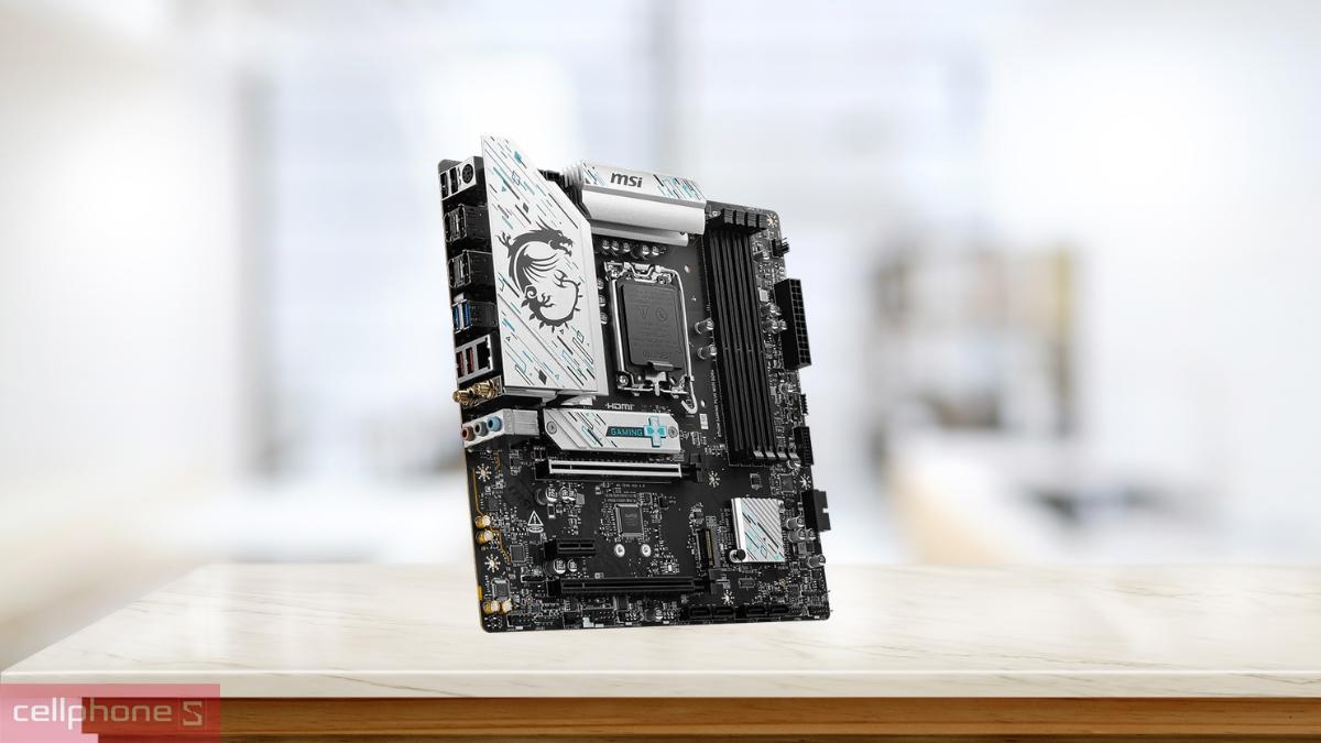 Kết nối mainboard MSI B760M Gaming Plus Wifi DDR4