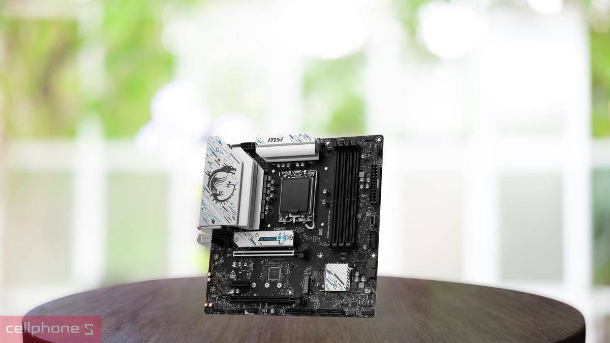 Thiết kế mainboard MSI B760M Gaming Plus Wifi DDR4