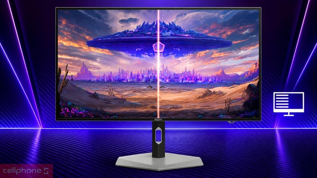 Màn hình AOC AGP277QK Dual Mode 27 inch trang bị công nghệ Flicker-Free giảm mỏi mắt