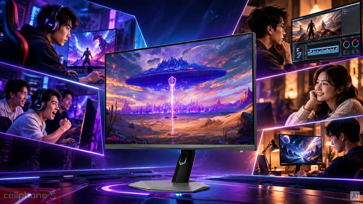 Màn hình AOC AGP277QK Dual Mode 27 inch phù hợp với nhiều nhóm người dùng