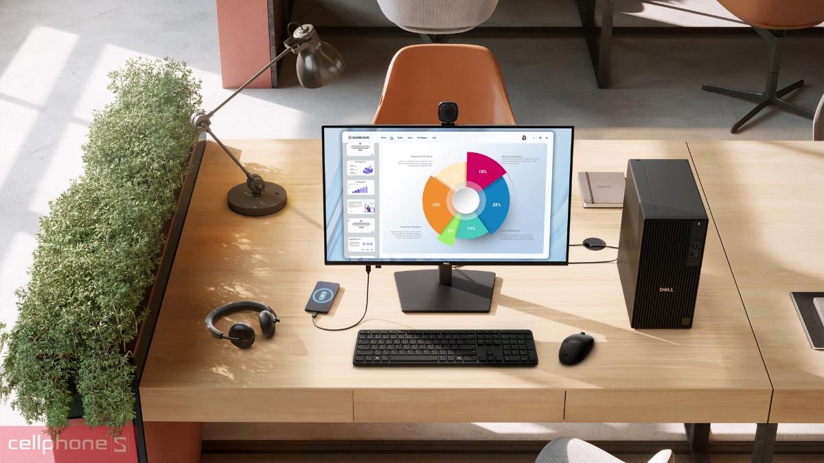 Thiết kế màn hình Dell Pro P2726H 27 inch