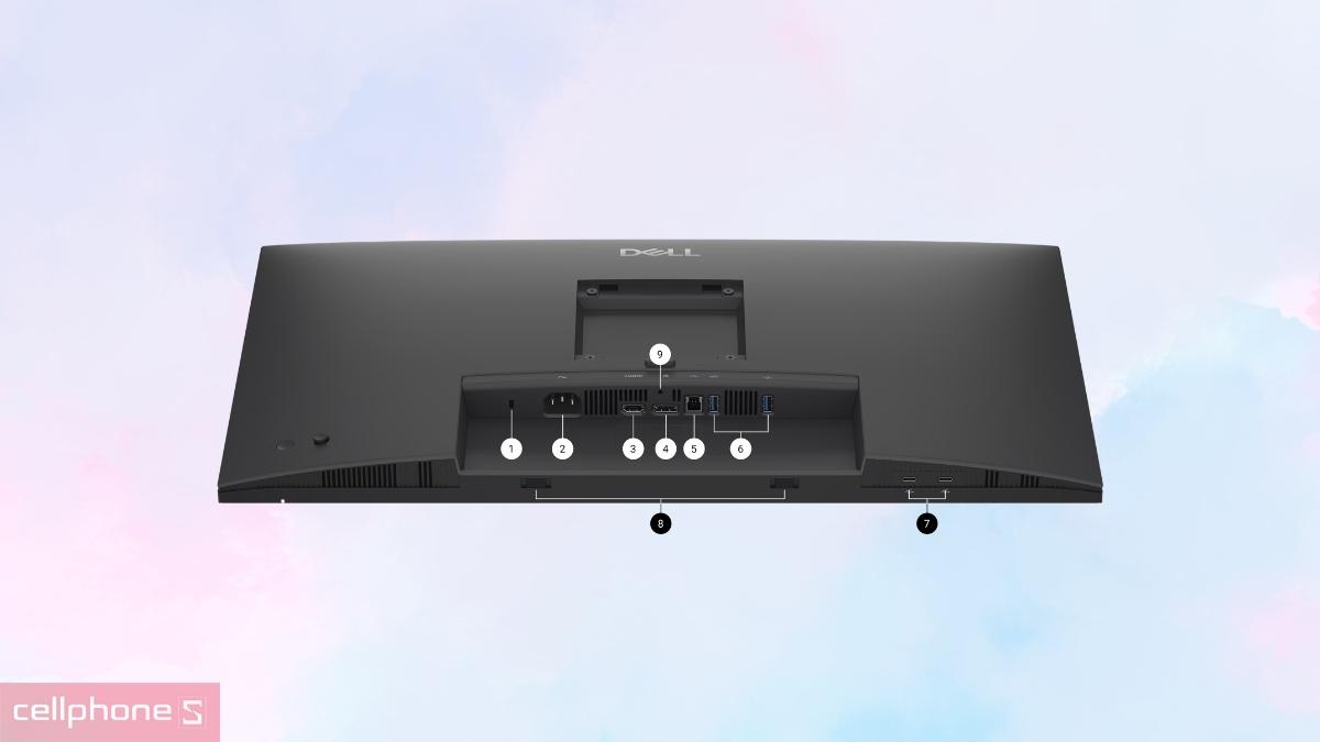 Cổng kết nối màn hình Dell Pro P2726H 27 inch