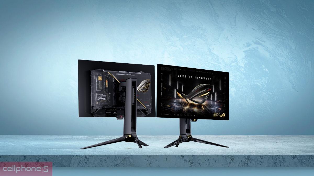 Cổng kết nối màn hình ASUS Gaming ROG Swift OLED PG27AQWP-G Edition 20th 27 inch