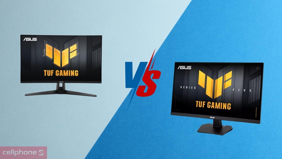 So sánh màn hình ASUS Gaming TUF VG279QM5F 27 inch với thế hệ trước
