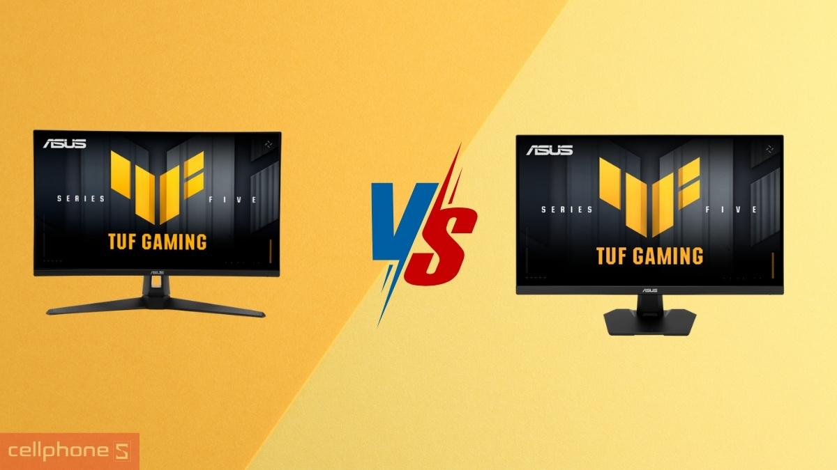 So sánh màn hình ASUS TUF VG27AQ5F 27 inch với màn hình ASUS TUF VG27AQ5A