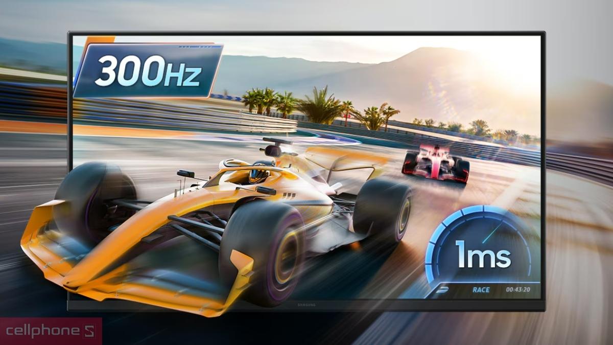 Tần số quét màn hình Samsung Odyssey G4 G40H LS25HG400EEXXV 25 inch