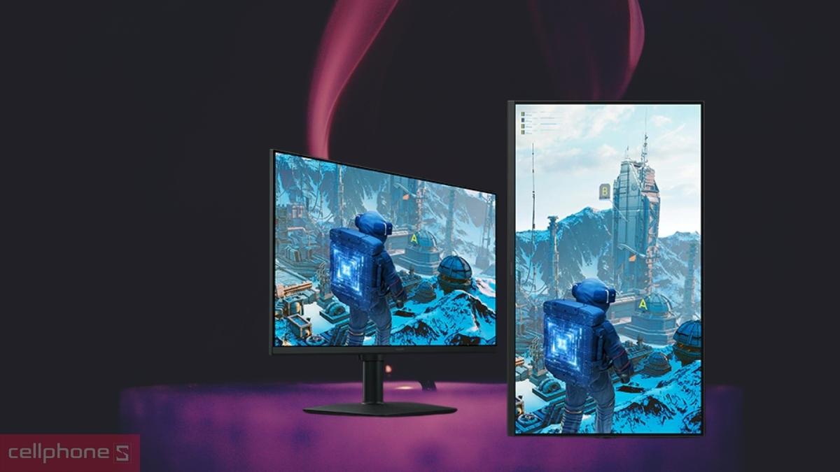 Thiết kế màn hình Samsung Odyssey G4 G40H LS25HG400EEXXV 25 inch