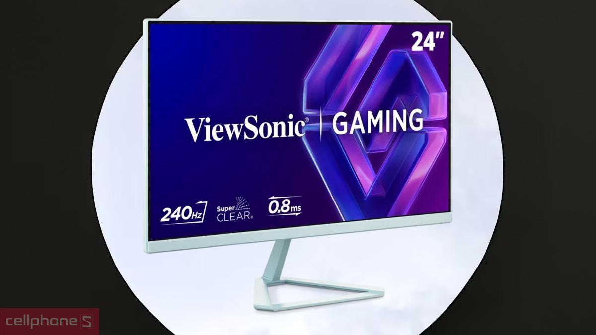 Thiết kế màn hình Gaming ViewSonic VX24G30-BL 24 inch