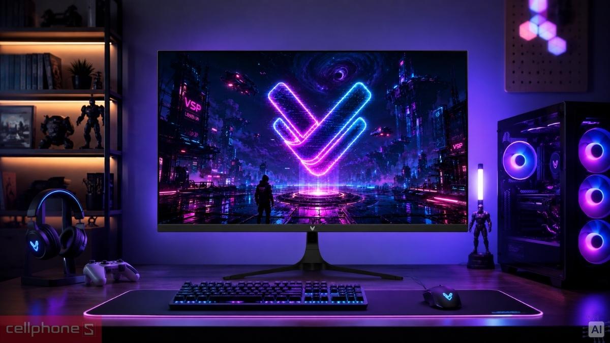 Độ phân giải màn hình VSP gaming G2718Q1 27 inch