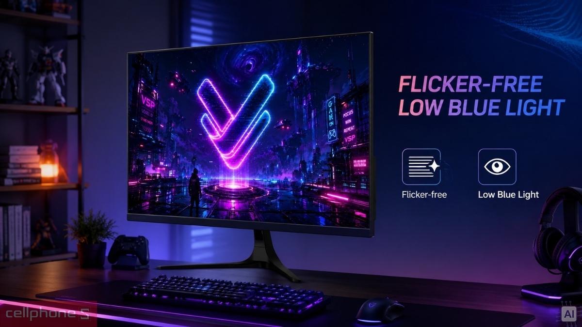 Công nghệ màn hình VSP gaming G2718Q1 27 inch