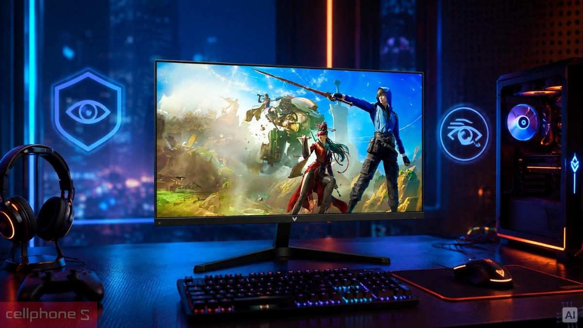 Công nghệ màn hình VSP gaming VG24FS26 24 inch