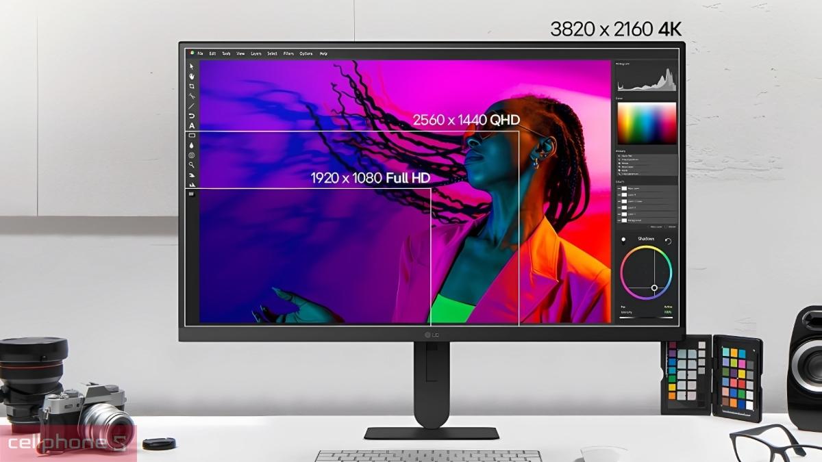 Độ phân giải màn hình LG UltraFine 27U730B-B 27 inch