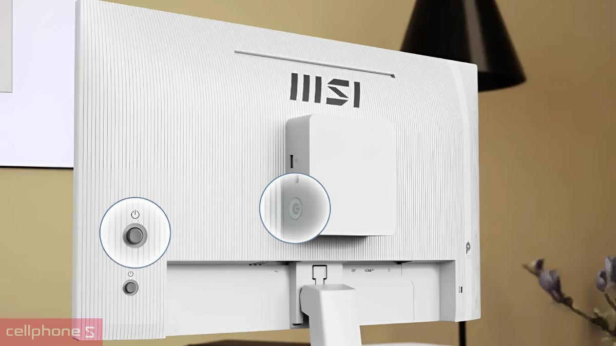 Cổng kết nối màn hình MSI MP273W E14A 27 inch
