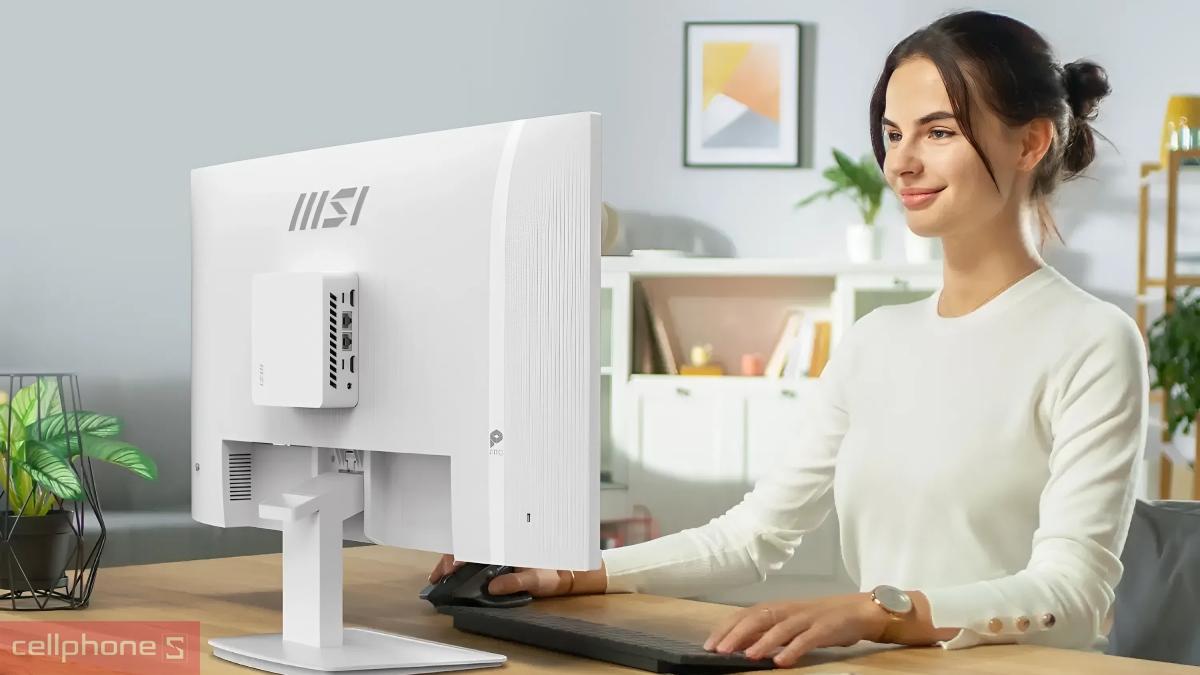 Thiết kế màn hình MSI MP273W E14A 27 inch