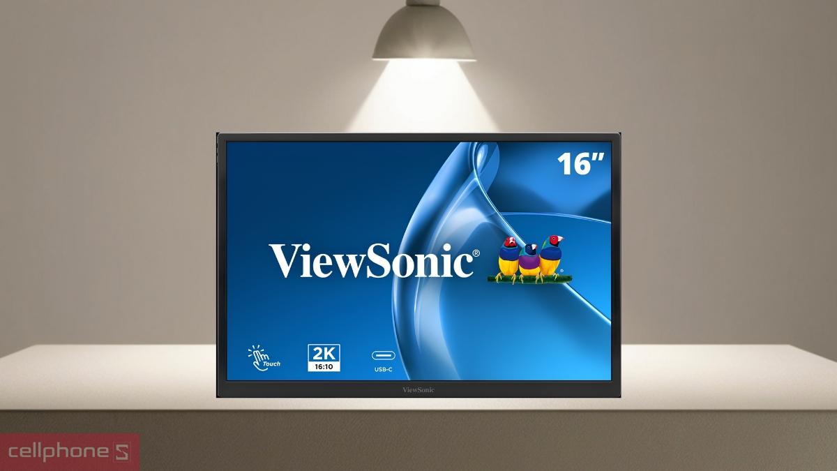 Công nghệ màn hình ViewSonic TD1617A-2K 16 inch