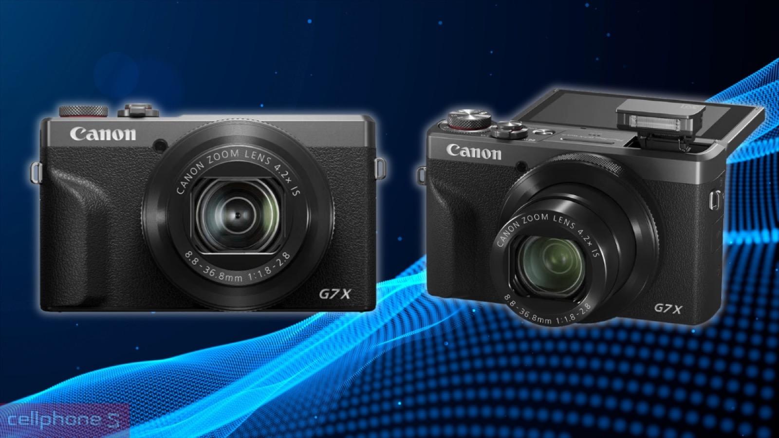 Micro stereo và cổng mic 3.5mm trên Máy ảnh Canon PowerShot G7X Mark III 30th Anniversary