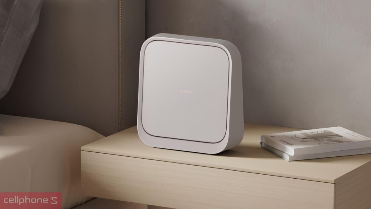 Thiết kế nhỏ gọn và hình ảnh sắc nét của máy chiếu XGIMI Elfin Flip Plus