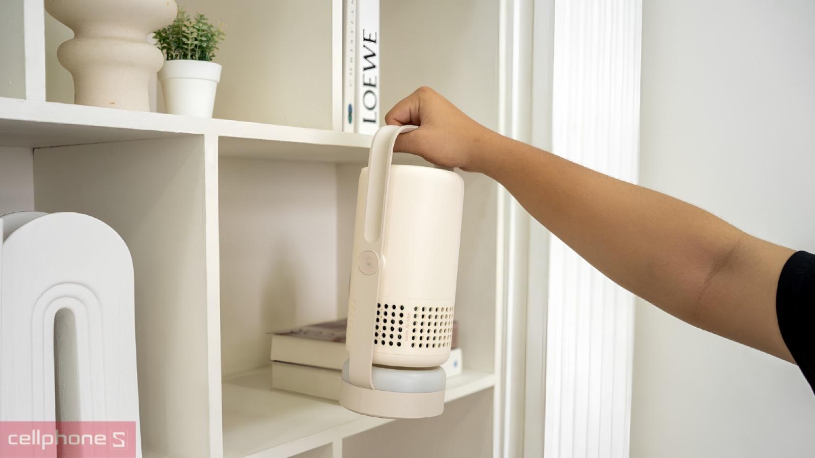 Thiết kế chân đế xoay 160 độ tiện lợi của Máy chiếu Xgimi Vibe One
