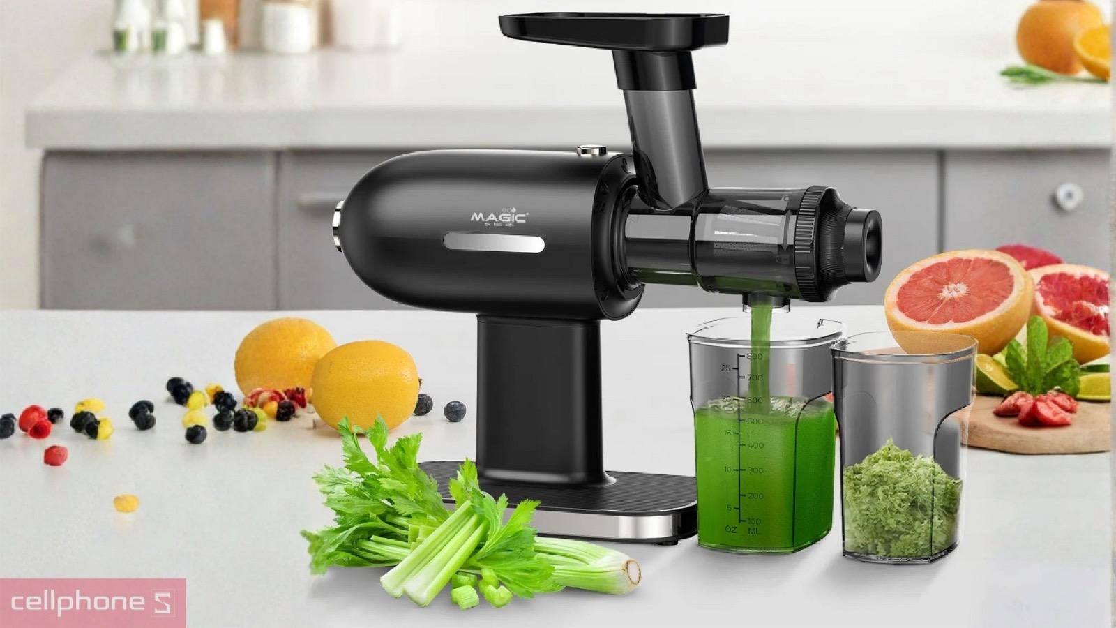 Công nghệ ép lạnh Cold Press trên máy ép chậm Magic Eco AC-136