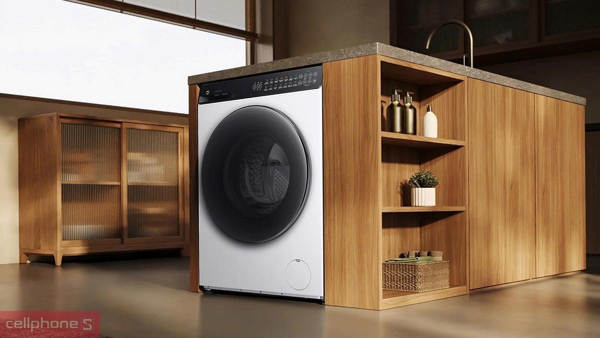 Thiết kế máy giặt Mijia cửa ngang 9kg 2026 WM090MJA08VN