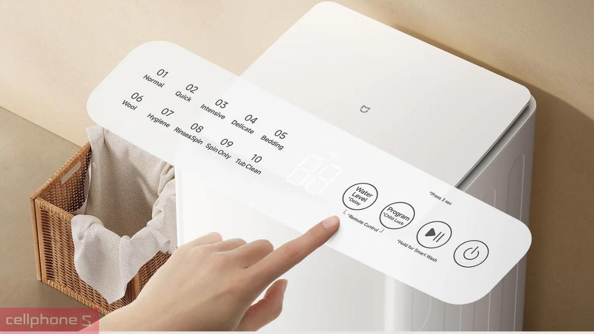 Các chương trình giặt của máy giặt Mijia cửa trên 13kg 2026 (TW130MJA08VN)