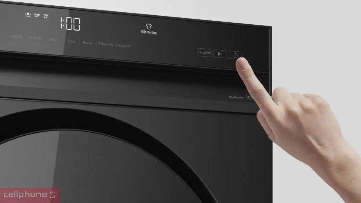 Máy giặt Panasonic NA-20VDR1BVT hỗ trợ điều khiển cảm ứng đơn giản