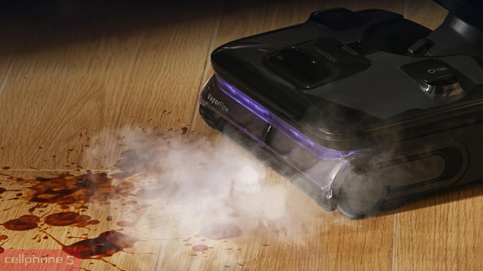 Máy hút bụi lau nhà cầm tay Roborock F25 Steam phun hơi nước đều và an toàn cho sàn gỗ nguyên khối