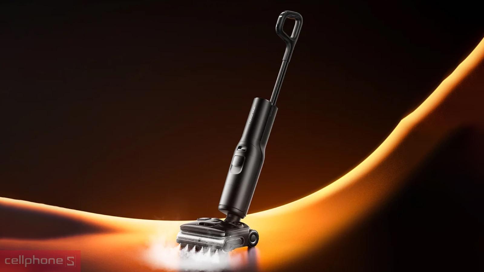 Máy hút bụi lau nhà cầm tay Roborock F25 Steam tự nhận diện bụi bẩn và điều chỉnh lực hút