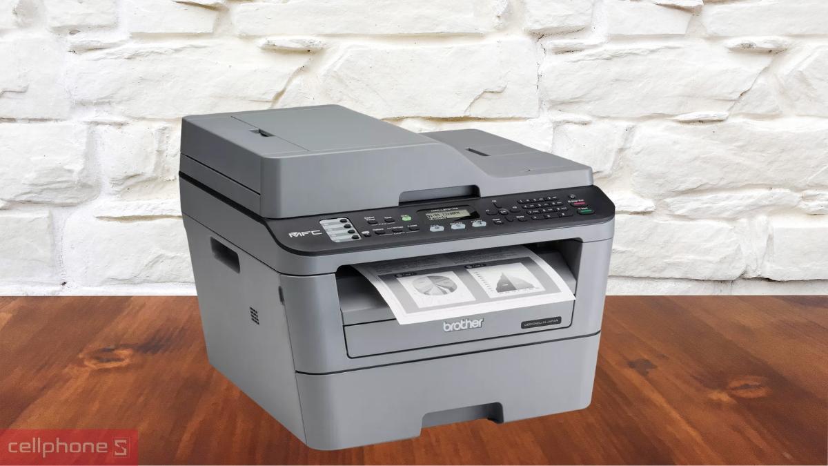 Kết nối máy in laser Brother MFC-L2701DW đa chức năng