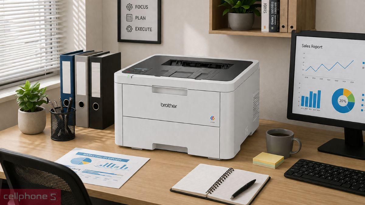 Thiết kế máy in laser màu Brother HL-L3240CDW