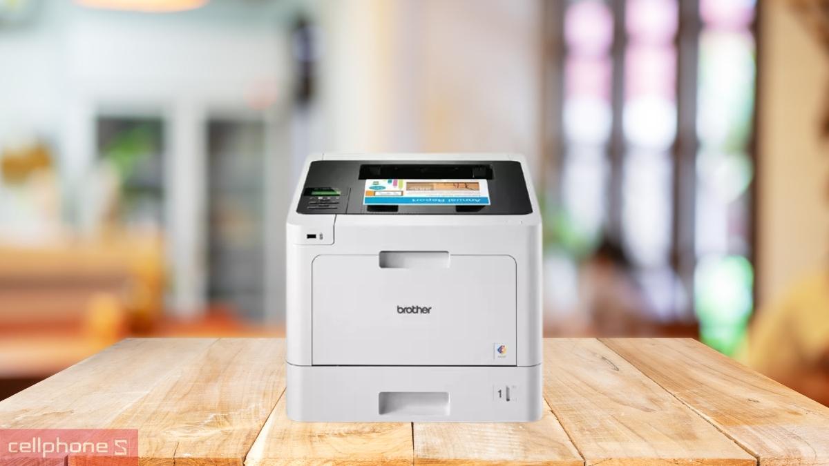 Kết nối máy in Laser màu Brother HL-L8260CDN