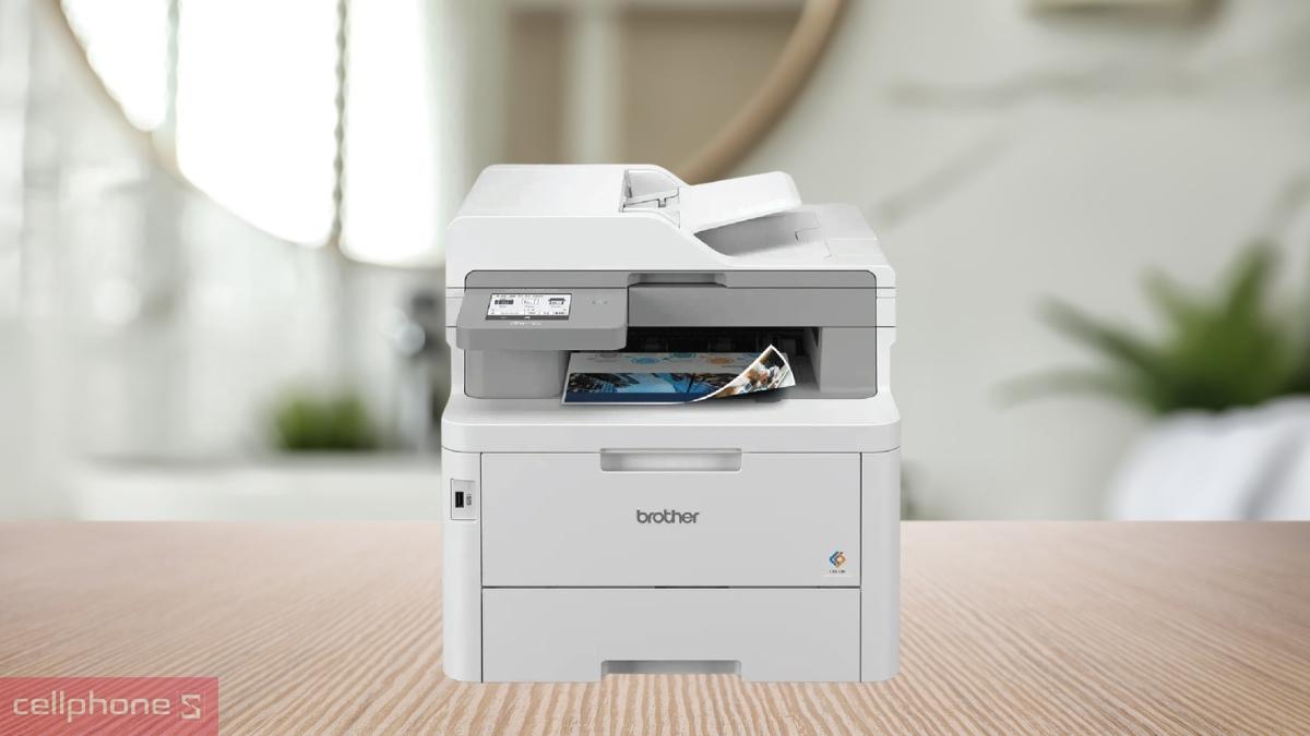 Kết nối máy in laser màu Brother MFC-L8340CDW đa chức năng