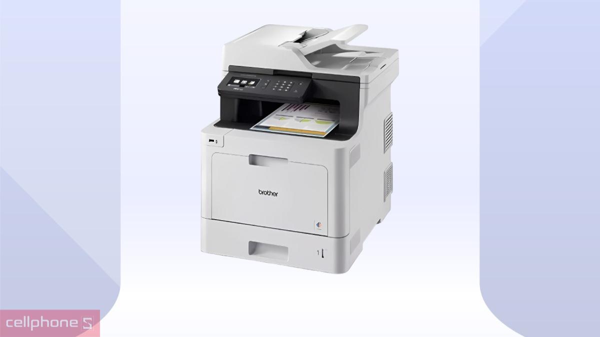 Kết nối máy in laser màu Brother MFC-L8690CDW đa chức năng