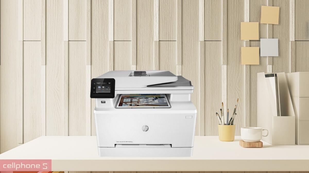 Kích thước máy in laser màu HP M282NW