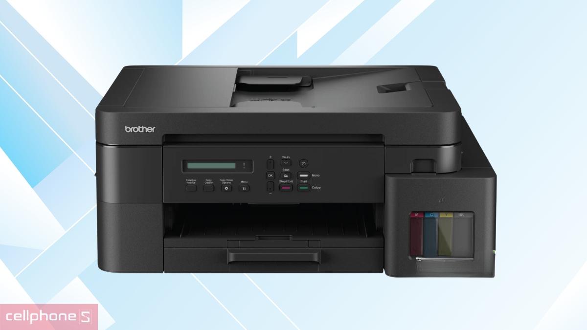 In hai mặt tự động máy in phun màu Brother DCP-T830DW đa chức năng