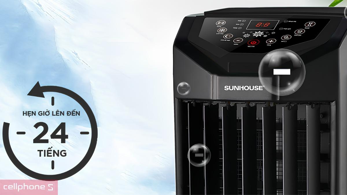 Tính năng hẹn giờ của máy làm mát không khí Sunhouse SHD7719