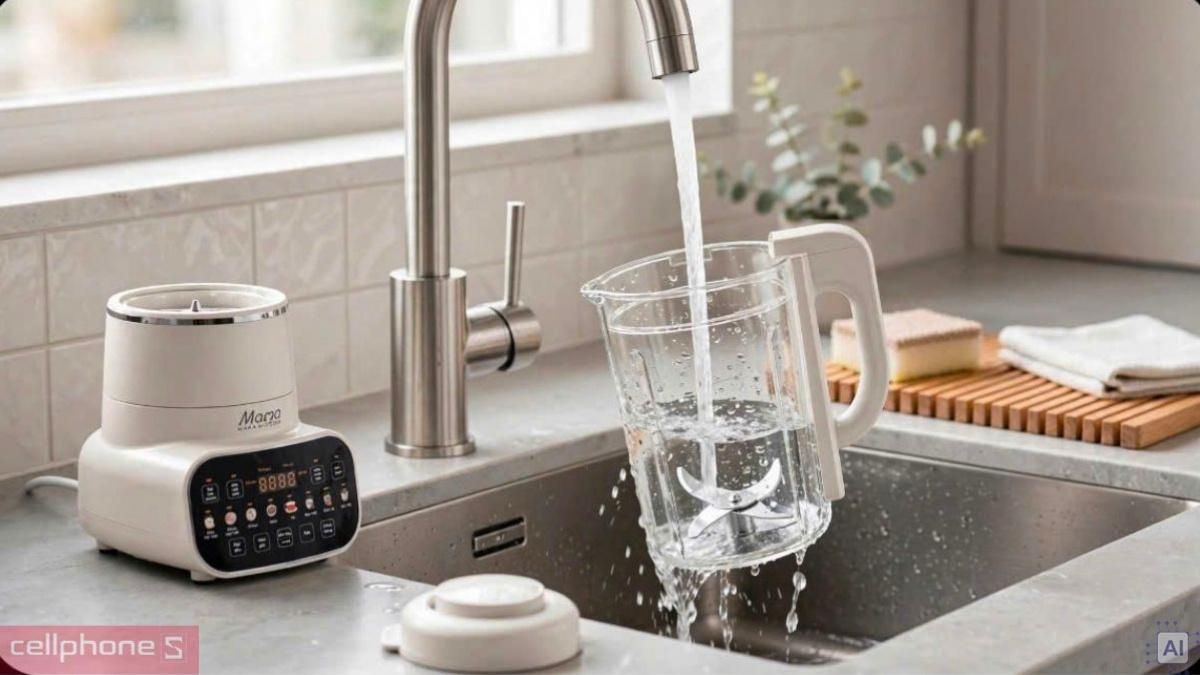 Các tiện ích bổ sung của máy làm sữa hạt đa năng SUNHOUSE MAMA SHD5268