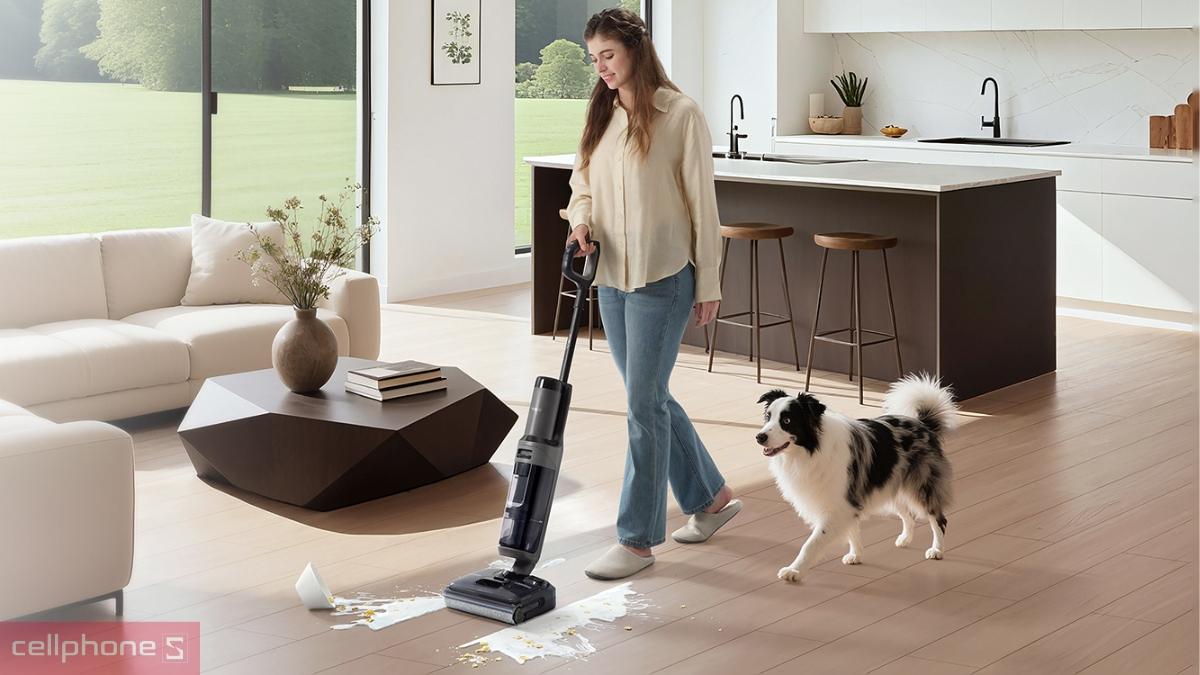Máy lau sàn hút bụi Tineco Floor One i6 Stretch Plus II phù hợp để sử dụng ở những căn hộ lớn
