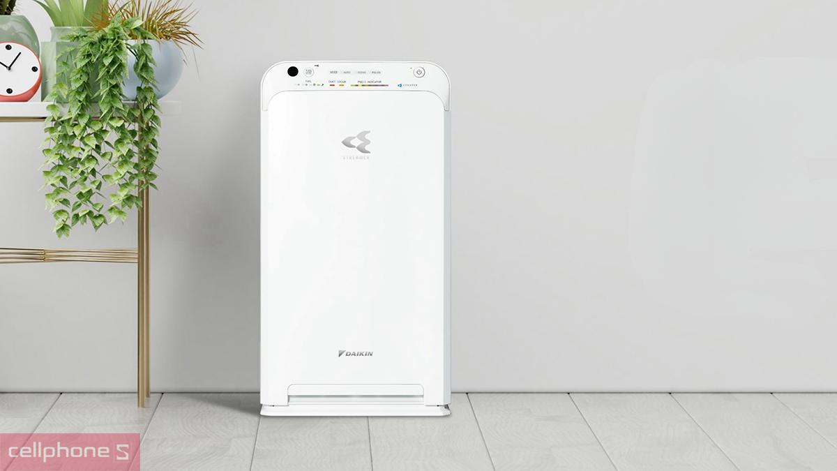 Máy lọc không khí Daikin MC55UVM6-7 có thể nhận diện bụi, PM2.5 và mùi hôi