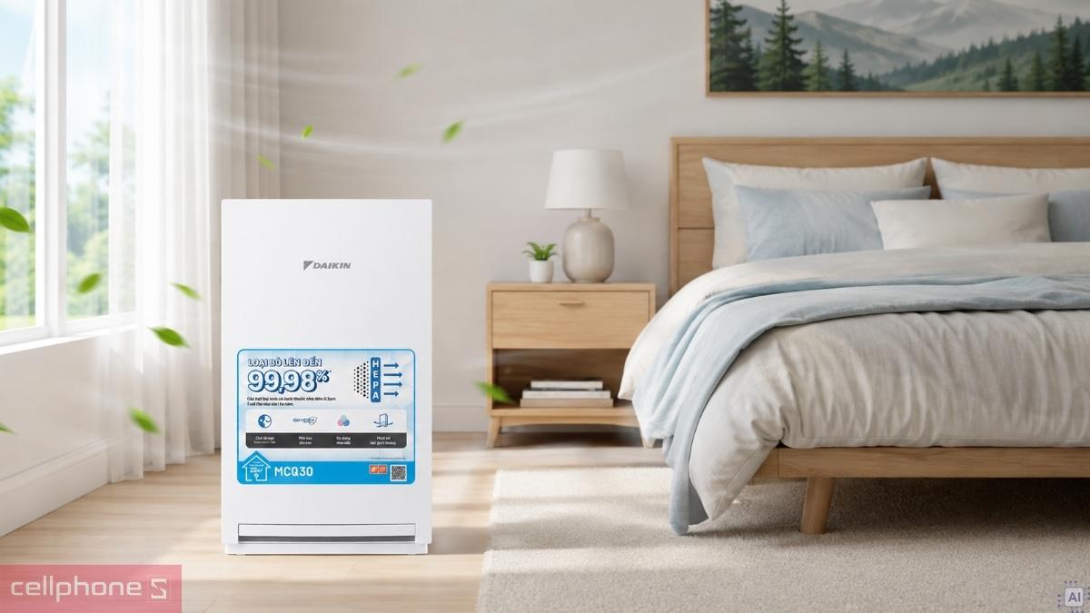 Công suất máy lọc không khí Daikin MCQ30ZVM7-A
