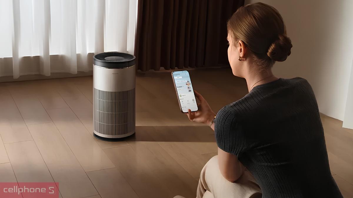 Điều khiển từ xa qua ứng dụng Dreamehome của Máy Lọc Không Khí Dreame TP20