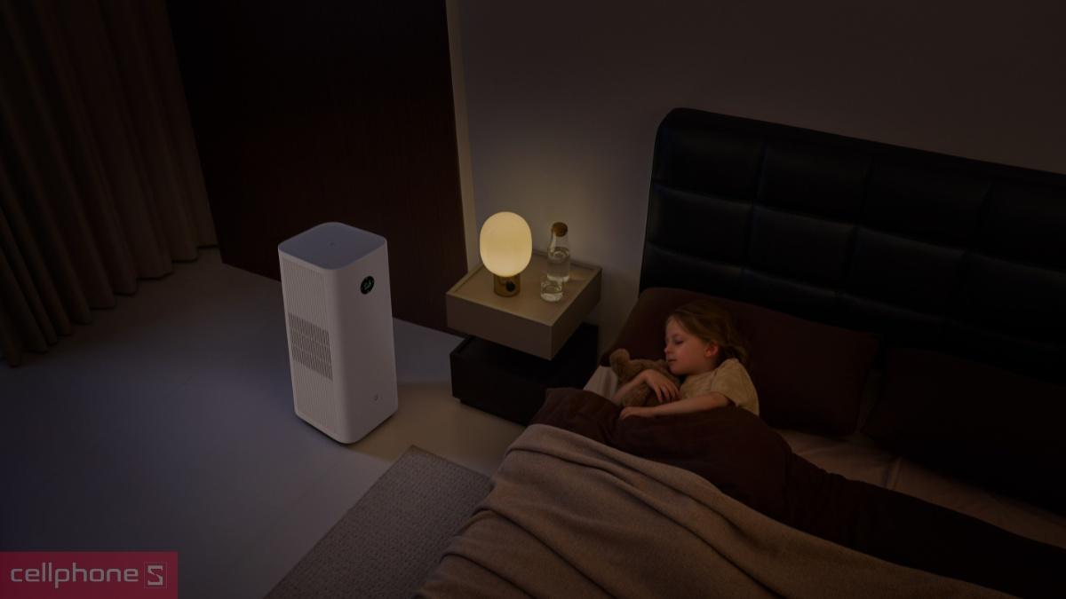 Thiết kế tinh tế, vận hành êm của máy lọc không khí Xiaomi Smart Air Purifier 6 Plus