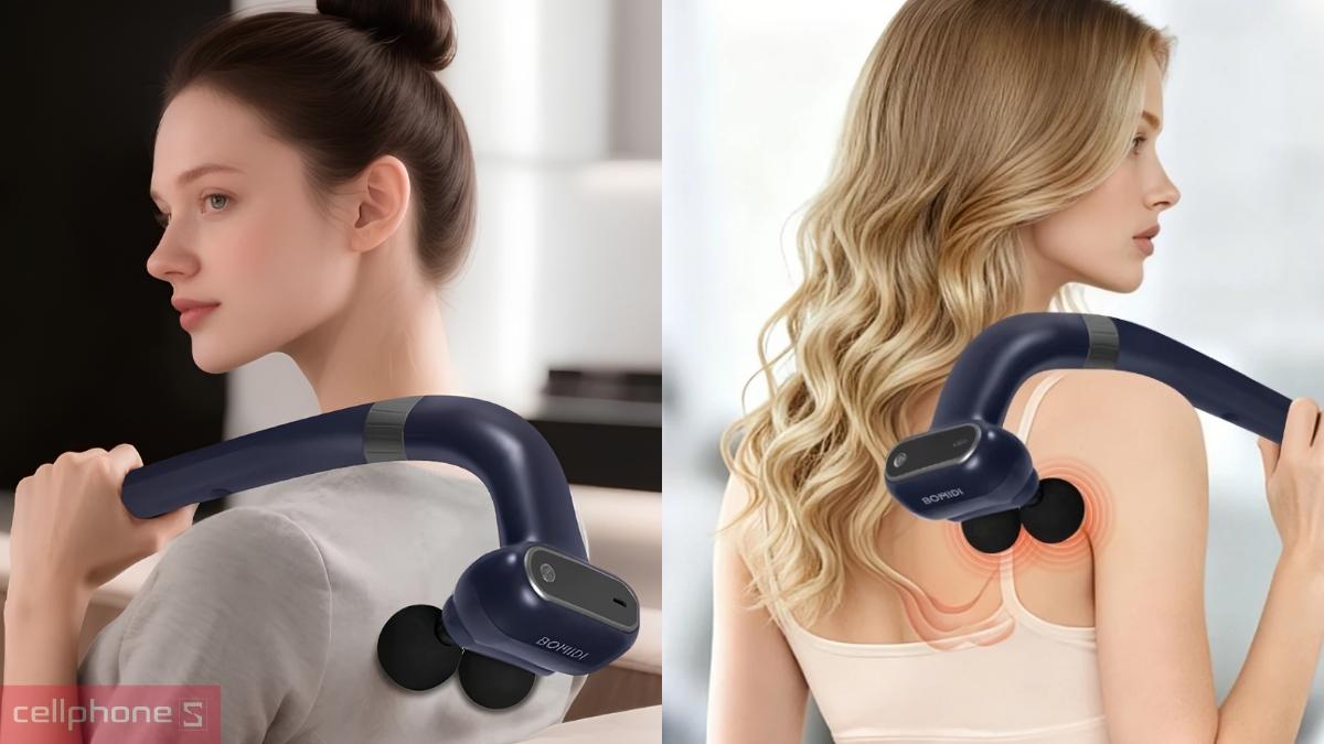 Thiết kế máy massage cầm tay Bomidi MG6