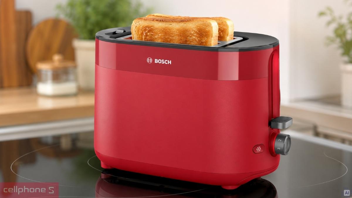 Công suất máy nướng bánh mì Bosch TAT2M124