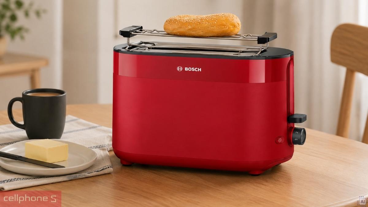 Tính năng máy nướng bánh mì Bosch TAT2M124