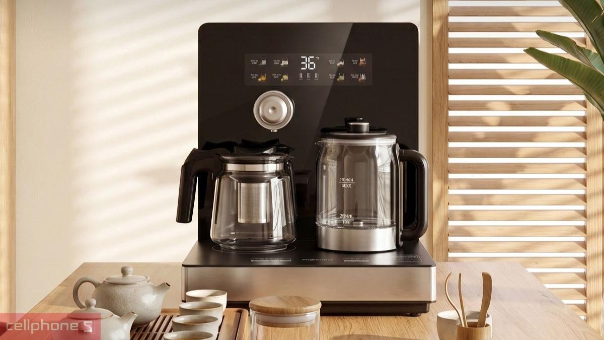 Hiệu suất đun nóng mạnh mẽ của Máy pha trà nước nóng để bàn Fujihome TB503T
