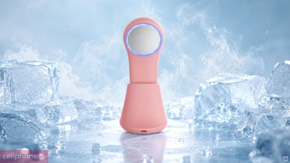 Chế độ máy rửa mặt Emmié đa năng Sonic Radiant 5-in-1 Beauty Device Deluxe Mini Edition
