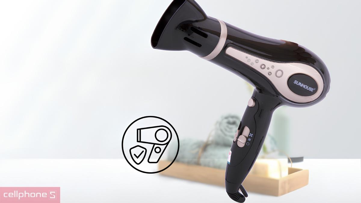 Tiện ích máy sấy tóc SUNHOUSE SHD2317